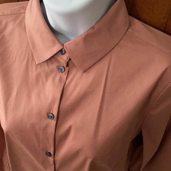 New express bodysuit Button down long sleeve shirt - Picture 5 of 11